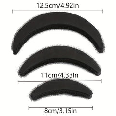 3pcs Invisible Sponge Hair Cashion Hair Styling Tool For Hair Style