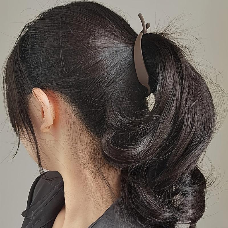 Matte Banana Clip Hair Accessory for Thick Hair