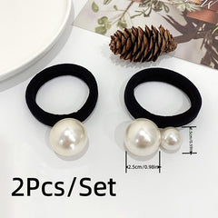 2 Pcs Pearl Hair Stick Bun Metal Hair Claw Clip Thin Hair Golden Slide Women