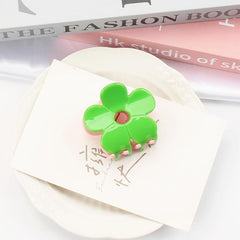 Sweet Flower Hair Claw Clip Non Slip Strong Hold Grip