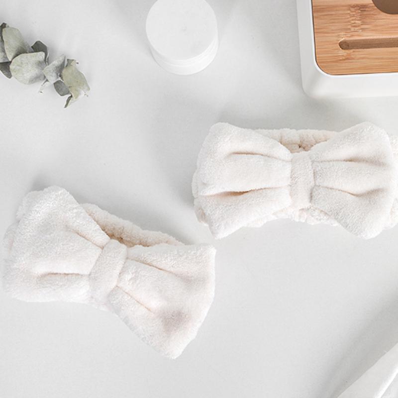 Microfiber Bowtie Headband for Girls and Women