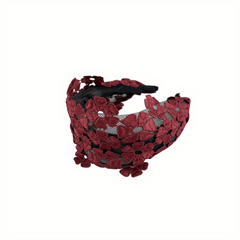 Flower Lace Headband Wide Brimmed Hair Hoop Hair Accessories