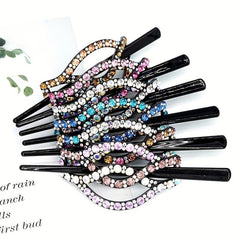 Crystal Hair Slider Hair Pin Head Jewelry Hair Accessories