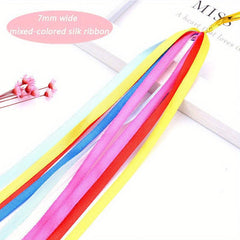 Y2K Rainbow String Hair Rope Gradient Hair Braiding Strings