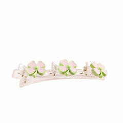 Four Leaf Clover Flower Hair Clips for Girls