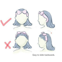 Soft Bow Hair Band Spa Headband for Women