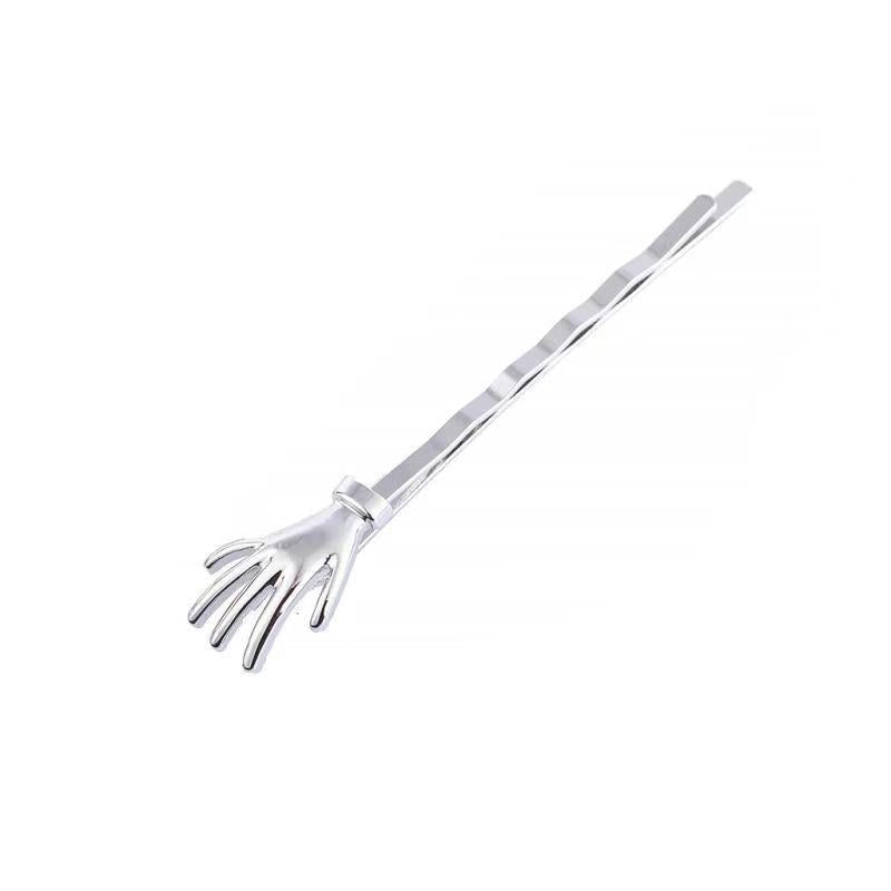 Skeleton Hand Hairpin Small Size Straight Clip Halloween
