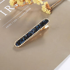 Crystal Rhinestone Hair Clip Women Metal Hair Accessories