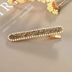 Crystal Rhinestone Hair Clip Women Metal Hair Accessories