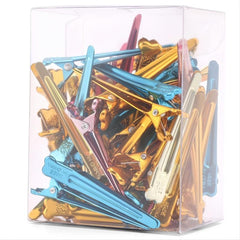 50pcs Hairpins Duckbill Thick For Hair Barber Clips Non Fixing Women Salon Slip