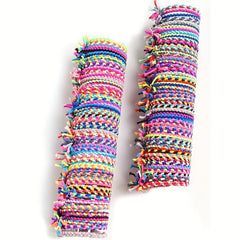 100pcs Pride Month Colorful Hair Tie Braided Hair Rope Y2K Hair Accessories