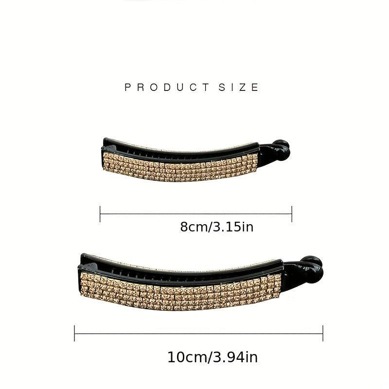 Chinese Style Rhinestone Ponytail Hair Clip