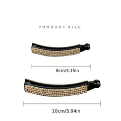 Chinese Style Rhinestone Ponytail Hair Clip