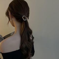 Vintage Metal Hair Clip Pins Alloy Bath Hair Claw Jaw Clamp Clips