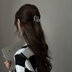 Vintage Metal Hair Clip Pins Alloy Bath Hair Claw Jaw Clamp Clips
