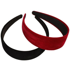 Vintage Velvet Hairband Wide Headband for Women and Girls