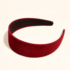 Vintage Velvet Hairband Wide Headband for Women and Girls