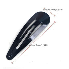 80pcs Sweet Metal Hair Clip for Women Girls