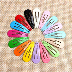 80pcs Sweet Metal Hair Clip for Women Girls