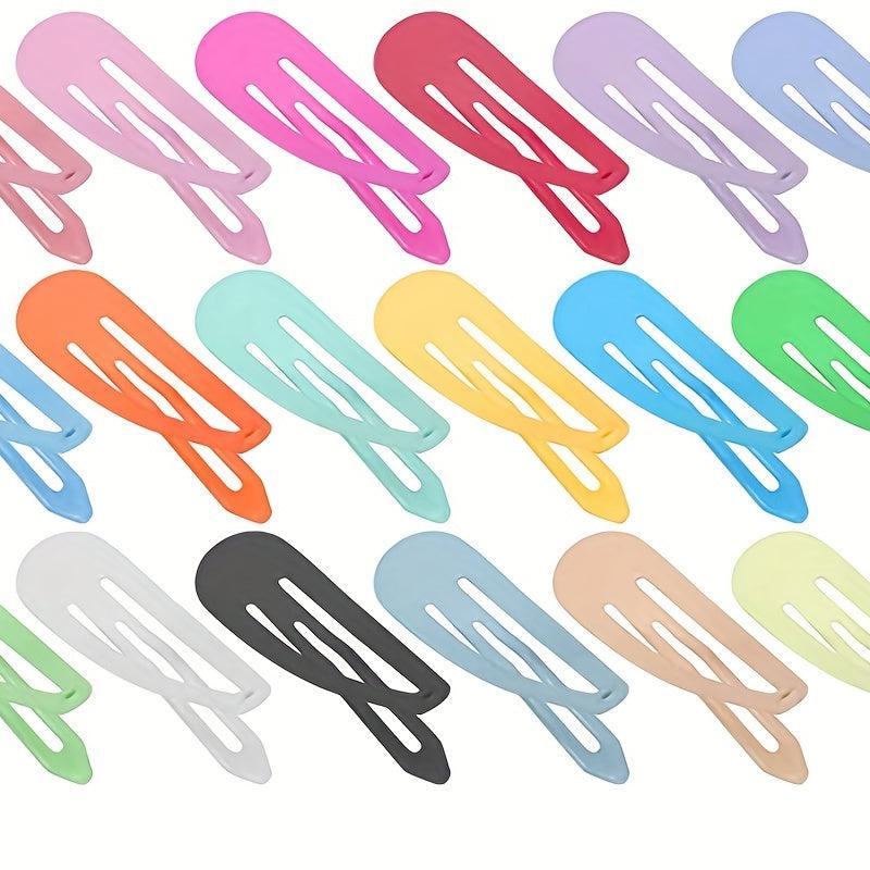 80pcs Sweet Metal Hair Clip for Women Girls