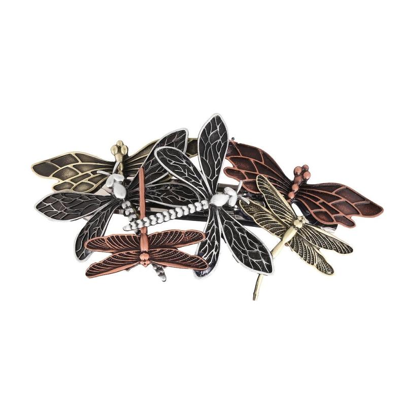 Steampunk Style Hair Clip Alloy Insect Key Shape Hair Accessories