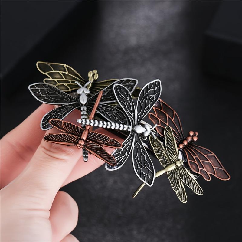 Steampunk Style Hair Clip Alloy Insect Key Shape Hair Accessories
