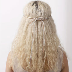 Boho Headband Braids Hair Band With Shell for Women Girls