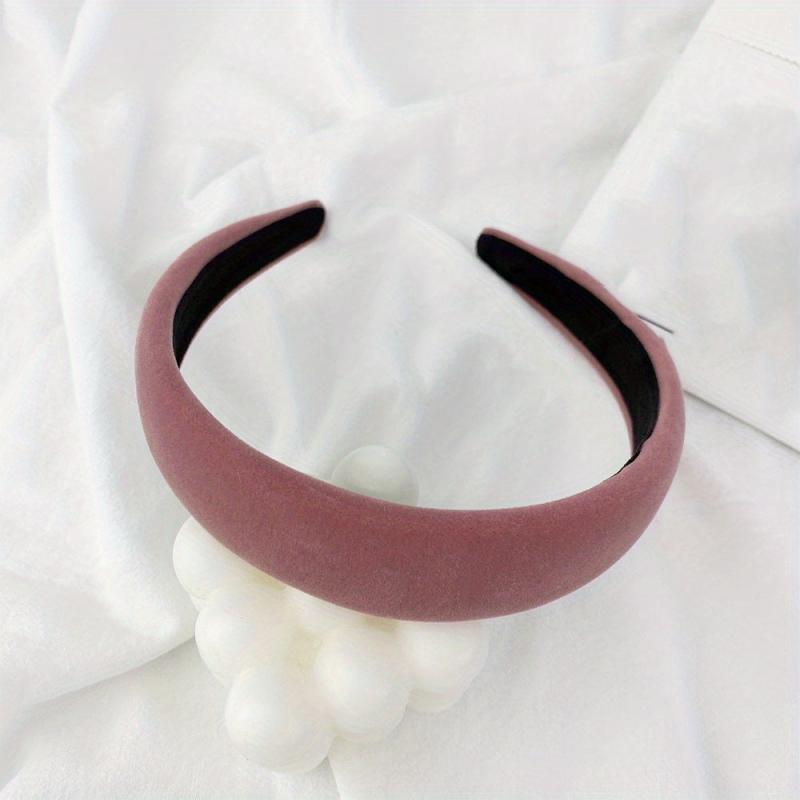 Velvet Headband Wide Padded Style Hair Band for Women Girls