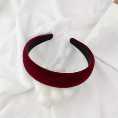 Velvet Headband Wide Padded Style Hair Band for Women Girls