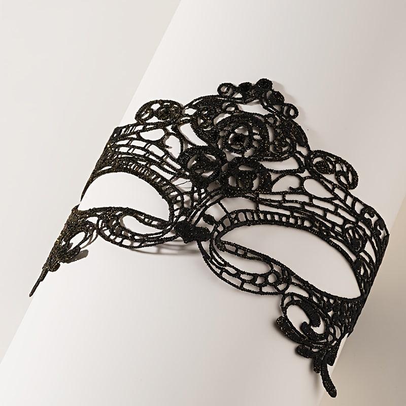 Lace Glitter Charm Prom Christmas Party Mask Venetian Eye Mask