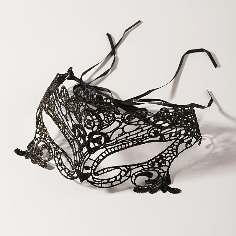 Lace Glitter Charm Prom Christmas Party Mask Venetian Eye Mask