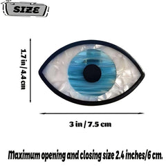 Acetate Oval Claw Clip for Hair