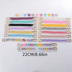 Chain Shape Hole Shoes Charm Clogs DIY Accessories Shoe Buckle Decoration