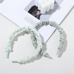 Green Floral Headband Boho Thin Hairband Vintage Style Hair Accessories