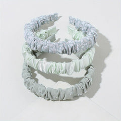 Green Floral Headband Boho Thin Hairband Vintage Style Hair Accessories