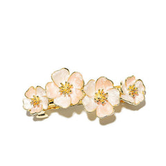 Golden Flower Hair Clip Barrette Hairpin Accessories