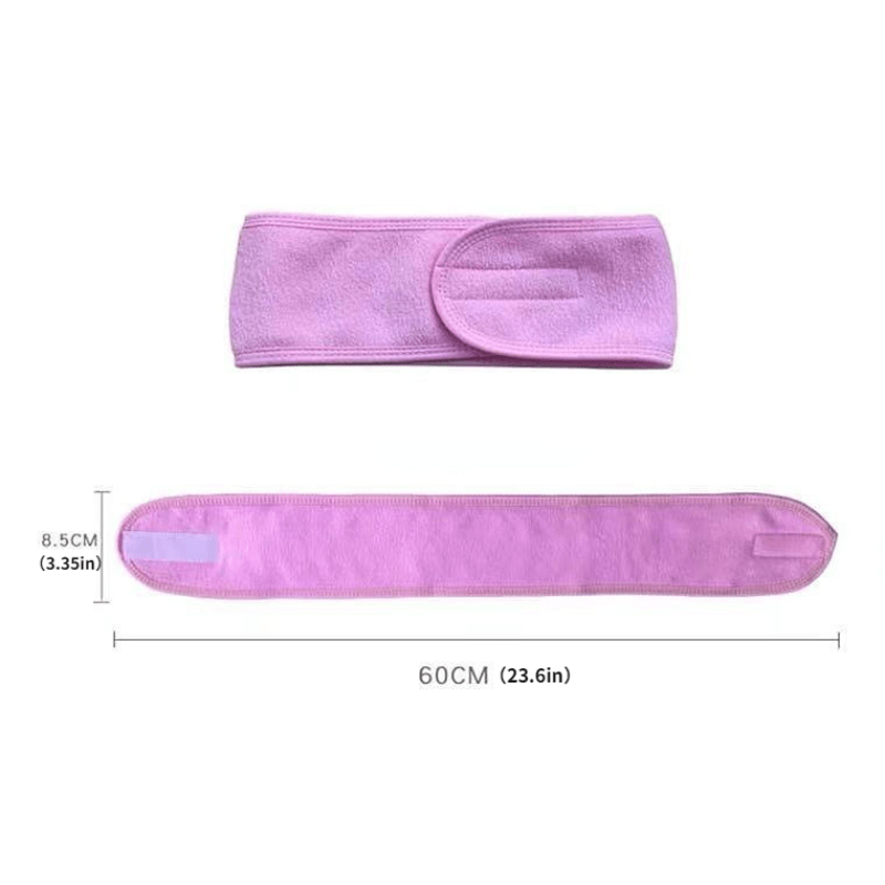 Women Headband Adjustable Wide Hairband Yoga Spa Bath Shower Makeup