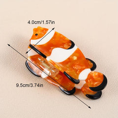 Acrylic Octopus Hair Clip Non slip Large Shark Claw Hair Accessories