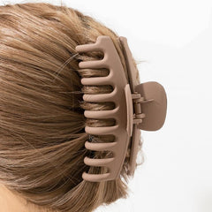 3pcs Matt Pastel Strong Claw Clip Set for Thick Hair