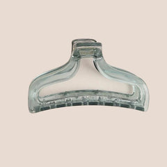 Clear Solid Hair Claw Clip Non Slip Strong Hold Grip Hair Jaw Clip Thick Hair