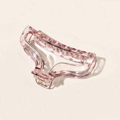 Clear Solid Hair Claw Clip Non Slip Strong Hold Grip Hair Jaw Clip Thick Hair