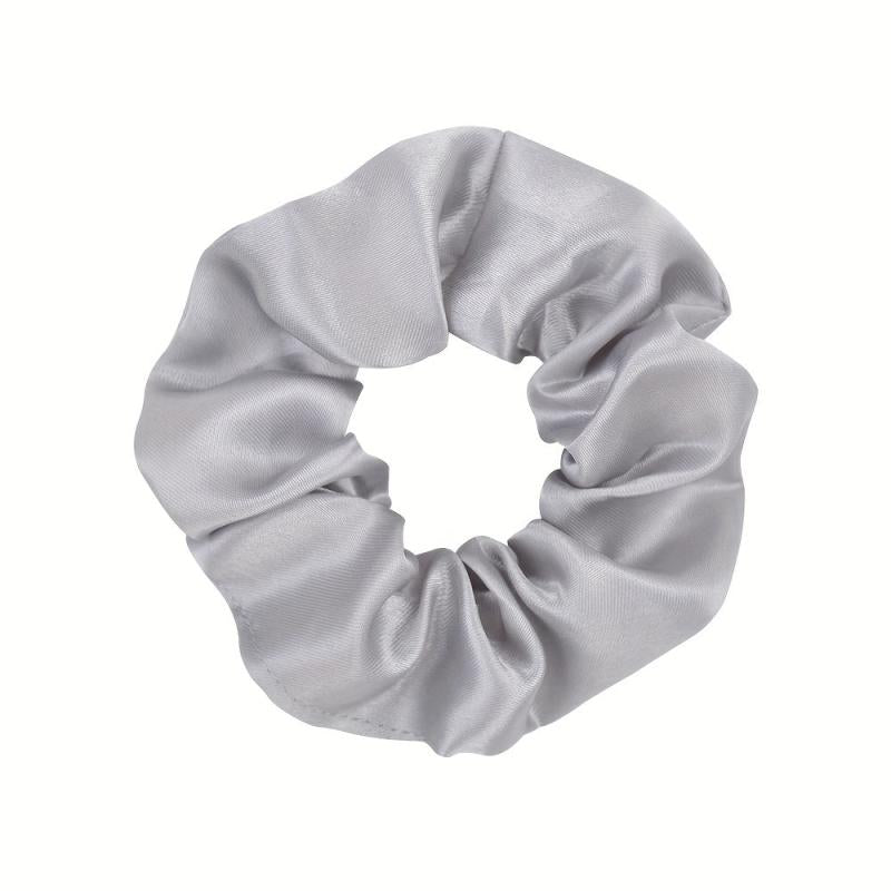 Colorful Satin Scrunchie Hair Tie Silky Hair Rope Female Hair Accessories