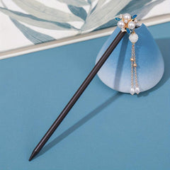 Wooden Hairpin Ancient Style Headdress Summer Ladies Hairpin