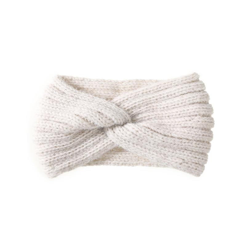 Cable Hairbands Winter Knit Soft Headband Warmer Ear Stretch Women
