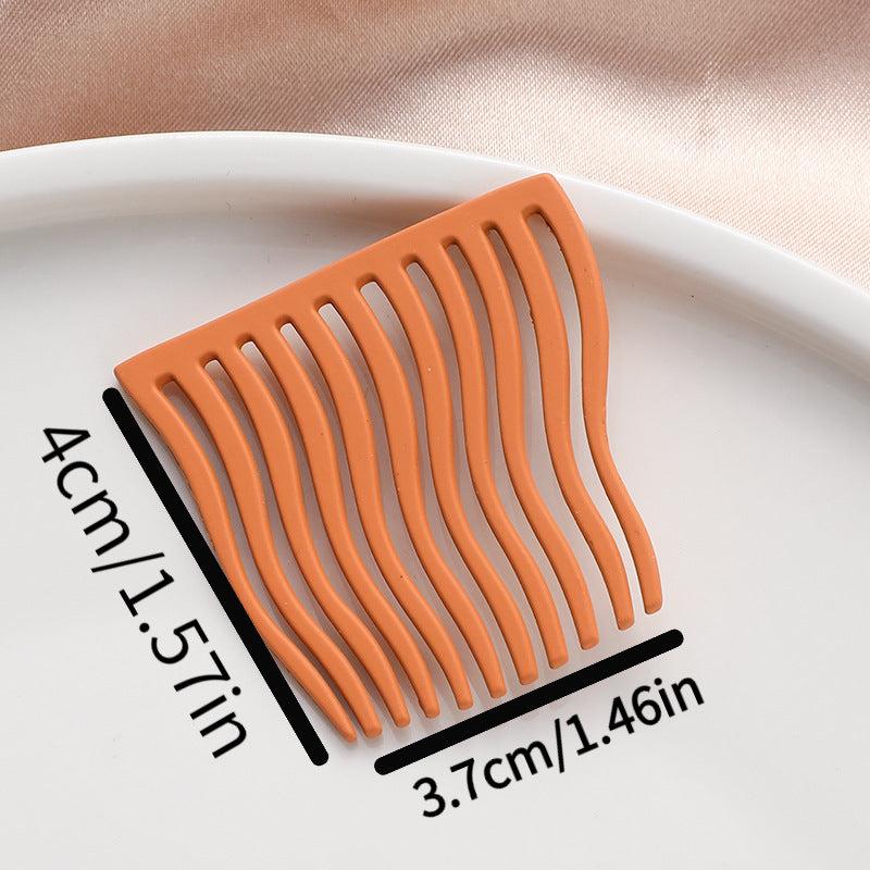 6pcs Metal Hair Pin Comb Hair Accessories Hair Styling Tool