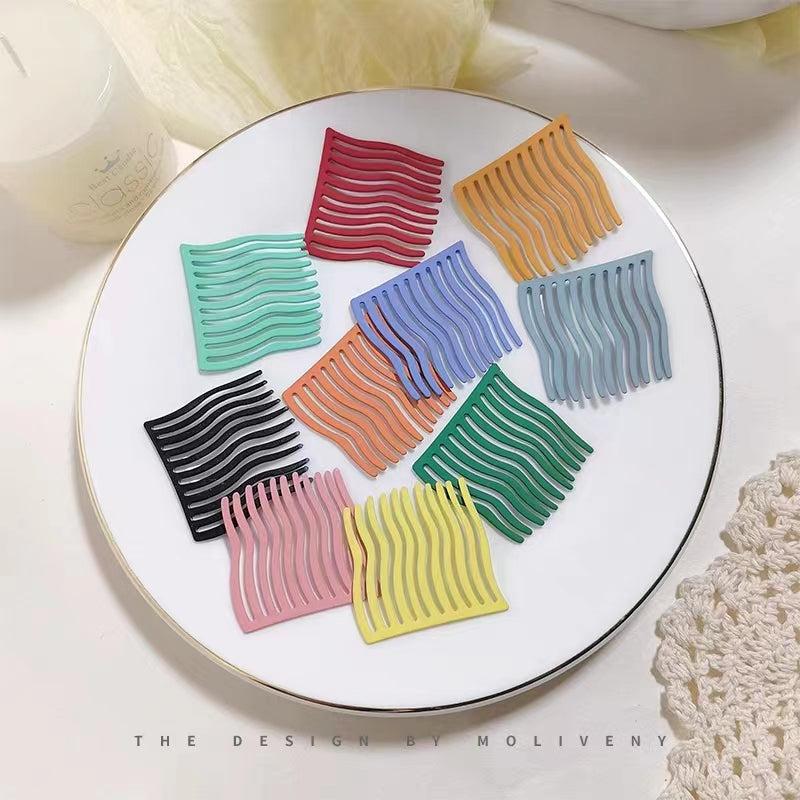 6pcs Metal Hair Pin Comb Hair Accessories Hair Styling Tool