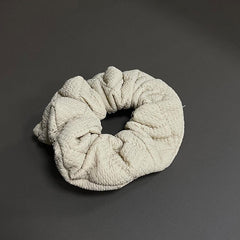 Solid Pleated Big Hair Ring Women's Hair Rope Hair Accessories