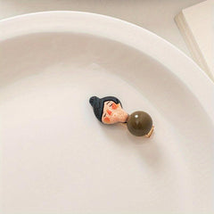 Funny Bead Doll Hair Clip Duckbill Barrette Hair Slides Clip