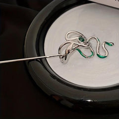 Metal Snake Shaped Hair Stick Hair Accessories For Women Girls