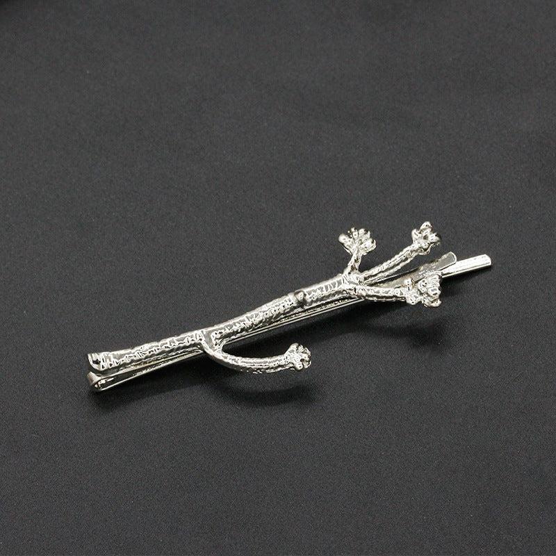 Golden Hair Pin Metal Branches Hair Clip Wedding Hair Accessories
